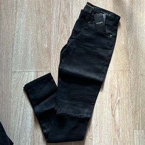 YSL women black jeans